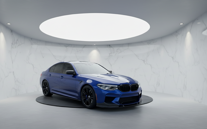 After: Professional AI-enhanced photo